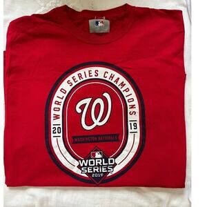 Washington Nationals 2019 World Series Champions Champs T-Shirt MLB Baseball XL